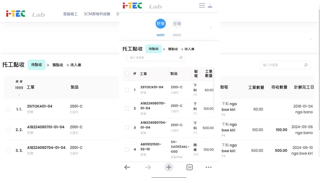 Báo cáo công việc WEB trên thiết bị di động/máy tính bảng Báo cáo công việc WEB trên thiết bị di động/máy tính bảng